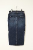 画像5: {SOLD}BALMAIN バルマン BF2 SKIRT DENIM H-WAIST LONG{-BJA} (5)