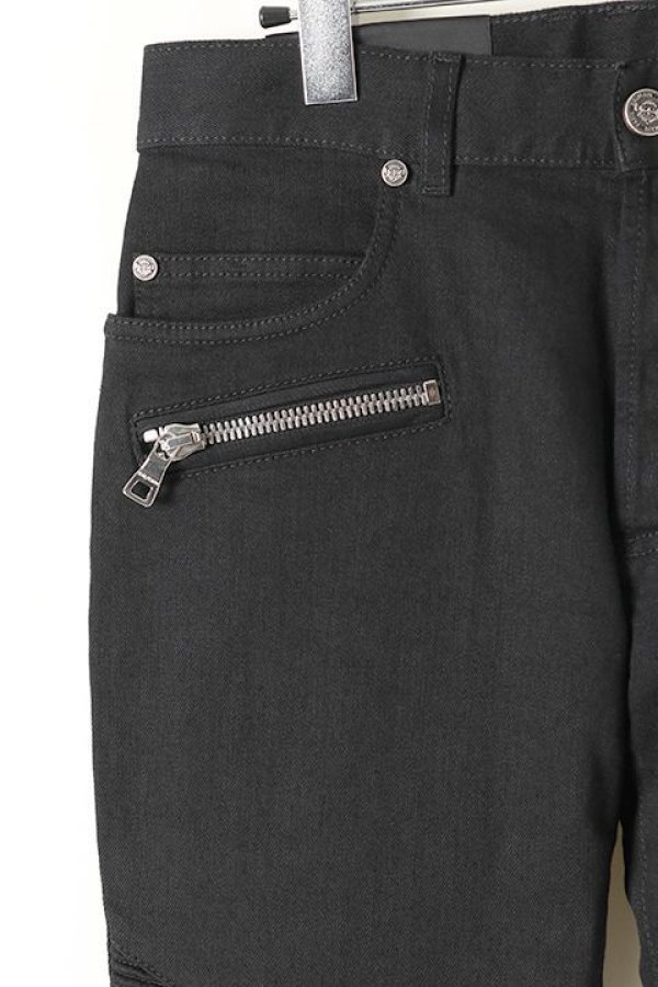 画像2: 【 30%OFF セール138,600円→97,020円】 BALMAIN バルマン PANTS DENIM BIKER SLIM 1-W{-BJA} (2)