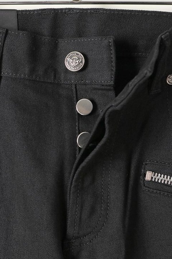 画像3: 【 30%OFF セール138,600円→97,020円】 BALMAIN バルマン PANTS DENIM BIKER SLIM 1-W{-BJA} (3)