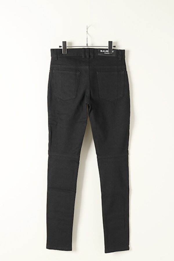 画像5: 【 30%OFF セール138,600円→97,020円】 BALMAIN バルマン PANTS DENIM BIKER SLIM 1-W{-BJA} (5)