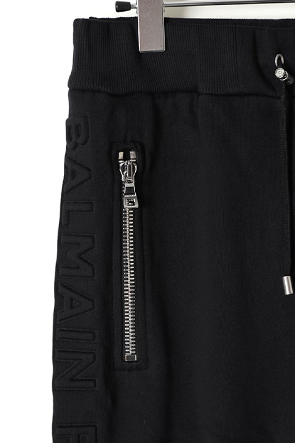 画像4: 【 30%OFF セール103,400円→72,380円】 BALMAIN バルマン SIDE EMBOSS-LG SWEAT PANTS{02.5632.I339-OPA/01.5632.I240-OPA-BJA} (4)