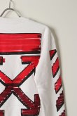 画像3: {SOLD}Off-white オフホワイト MAKER SLIM CREWNECK{0MBA025R21FLE004-WT-BAS} (3)