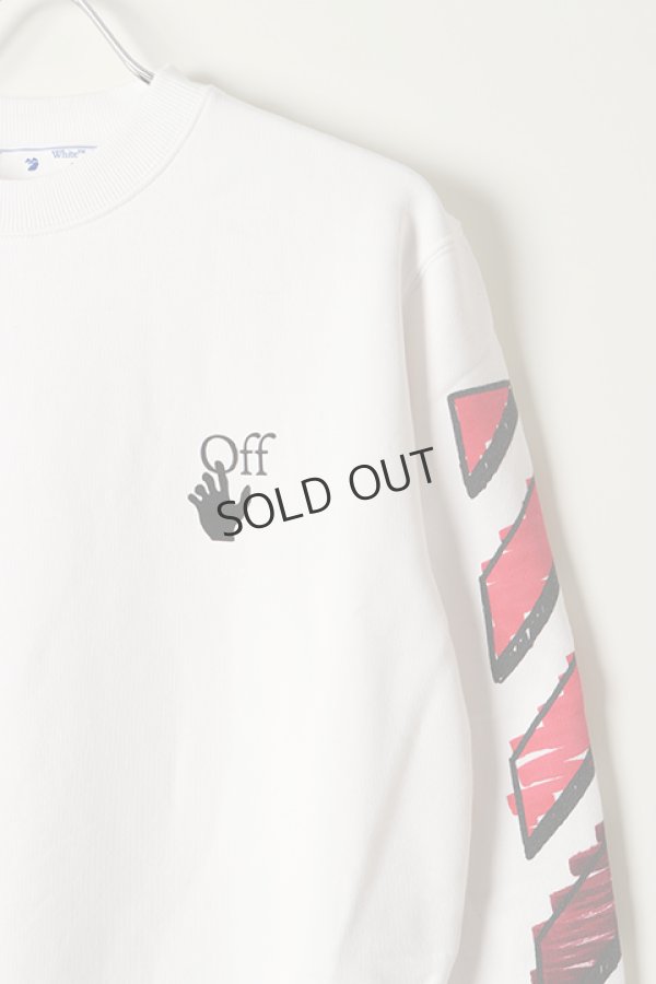 画像5: {SOLD}Off-white オフホワイト MAKER SLIM CREWNECK{0MBA025R21FLE004-WT-BAS} (5)