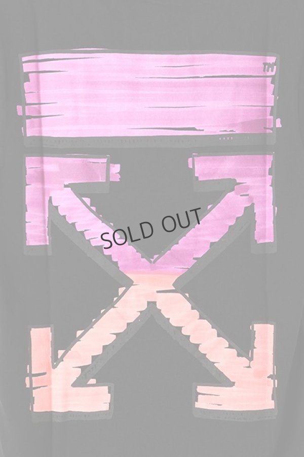 画像2: {SOLD}Off-white オフホワイト T-SHIRT{0MAA027R21JER003-BK-BAS} (2)