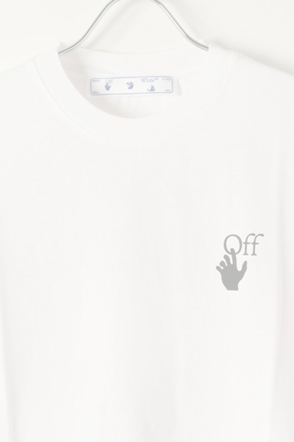 画像5:  {SOLD} Off-white オフホワイト MARKER S/S SLIM TEE{0MAA027R21JER003-WT-BAS} (5)