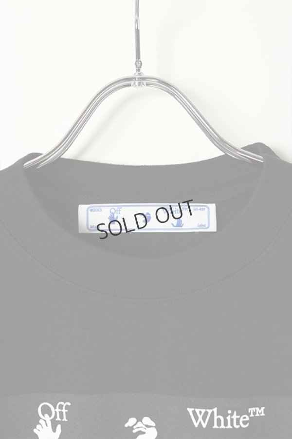 画像2: {SOLD}Off-white オフホワイト CARAVAGGIO S/S OVERSIZED T-SHIRT{0MAA027R21JER004-BK-BAS} (2)