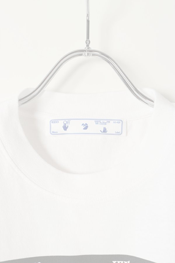 画像2:  {SOLD} Off-white オフホワイト CARAVAGGIO S/S OVERSIZED T-SHIRT{0MAA027R21JER004-WH-BAS} (2)