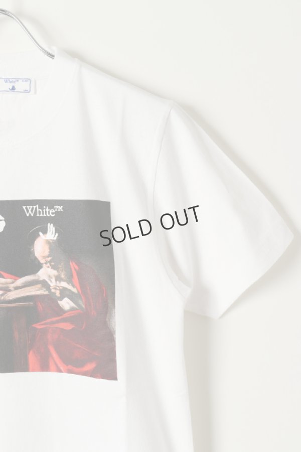画像3: {SOLD}Off-white オフホワイト CARAVAGGIO S/S OVERSIZED T-SHIRT{0MAA027R21JER004-WH-BAS} (3)