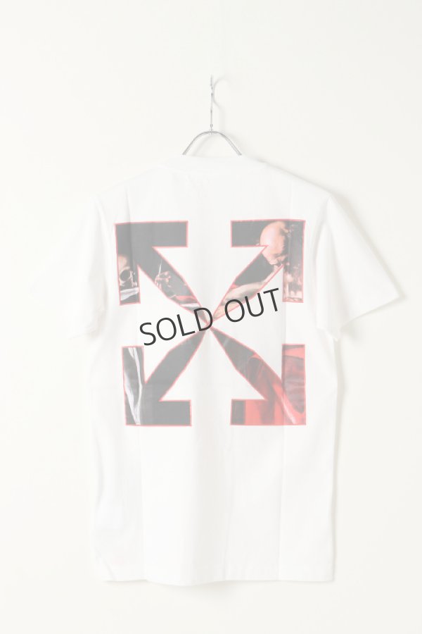 画像5: {SOLD}Off-white オフホワイト CARAVAGGIO S/S OVERSIZED T-SHIRT{0MAA027R21JER004-WH-BAS} (5)