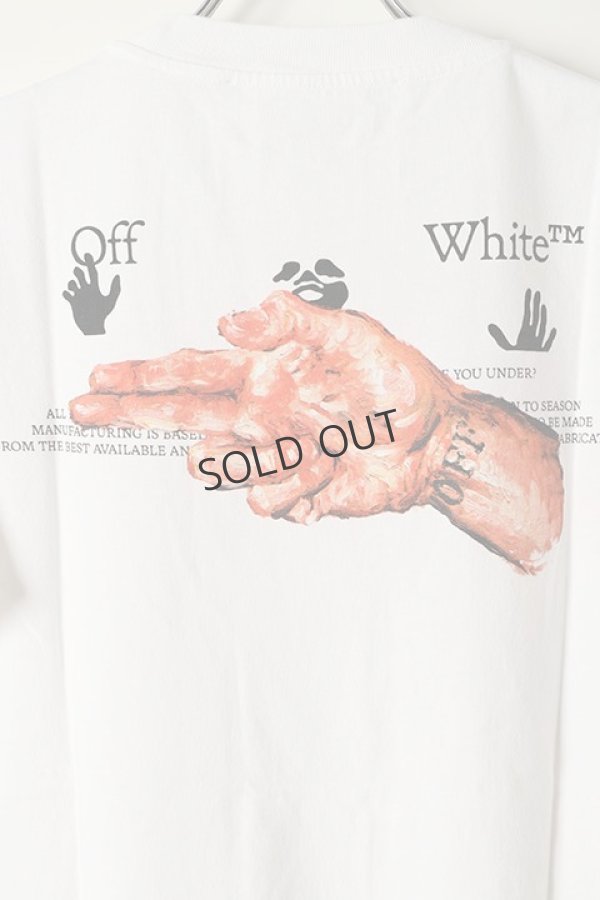 画像2: {SOLD}Off-white オフホワイト PASCAL S/S SLIM TEE{0MAA027R21JER011-WT-BAS} (2)