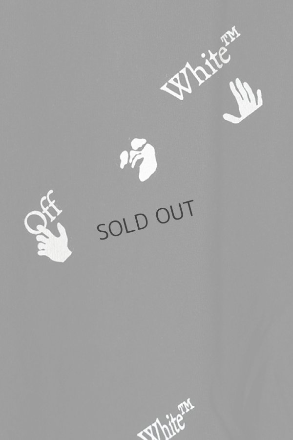 画像4: {SOLD}Off-white オフホワイト OW ALLOVER S/S SLIM TEE{0MAA027R21JER012-BK-BAS} (4)