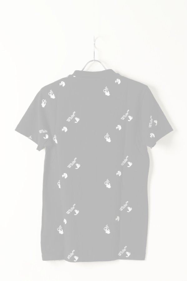 画像5:  {SOLD} Off-white オフホワイト OW ALLOVER S/S SLIM TEE{0MAA027R21JER012-BK-BAS} (5)
