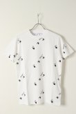 画像1: 【周年記念 24%OFF ｜47,300円→35,948円】 Off-white オフホワイト ALLOVER LOGO S/S T-SHIRT{0MAA027R21JER012-BAS} (1)