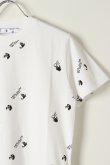画像3: 【周年記念 24%OFF ｜47,300円→35,948円】 Off-white オフホワイト ALLOVER LOGO S/S T-SHIRT{0MAA027R21JER012-BAS} (3)