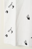 画像4: 【周年記念 24%OFF ｜47,300円→35,948円】 Off-white オフホワイト ALLOVER LOGO S/S T-SHIRT{0MAA027R21JER012-BAS} (4)