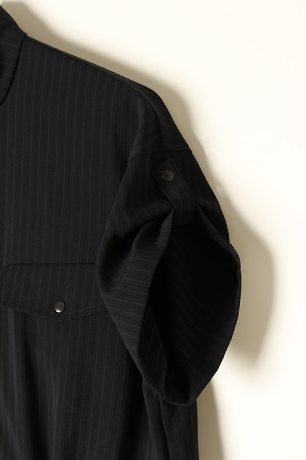 画像3: 【 40%OFF セール39,600円→23,760円】 DOUBLE STANDARD CLOTHING ダブルスタンダードクロージング Sov. / ソリビアシャドーストライプワンピース{-BBA} (3)