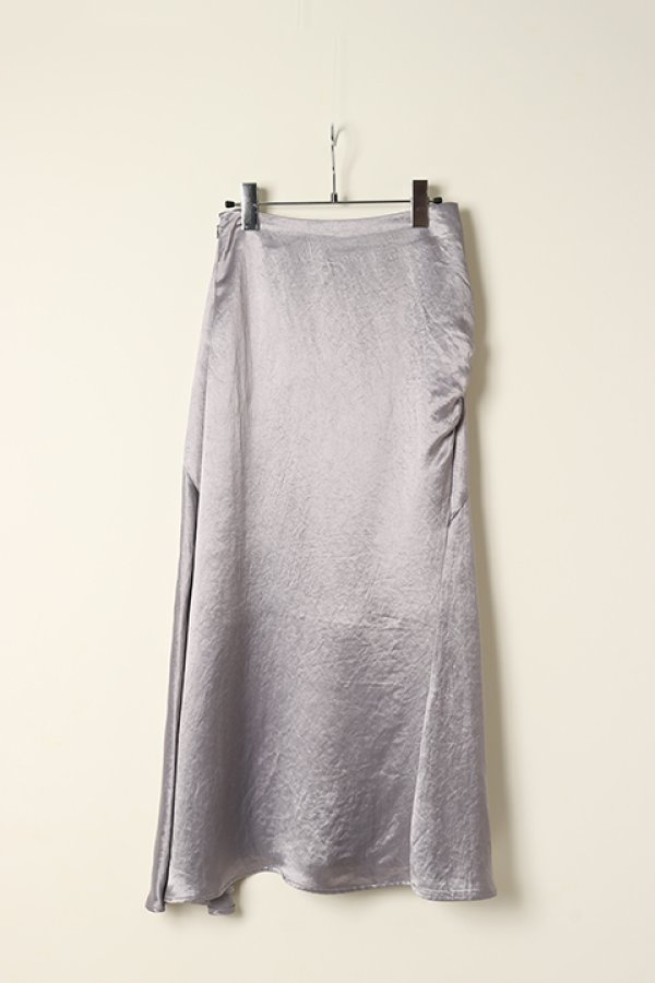 画像2: 【 40%OFF セール27,500円→16,500円】 DOUBLE STANDARD CLOTHING ダブルスタンダードクロージング Sov./サテンマーメイドスカート{-BAA} (2)