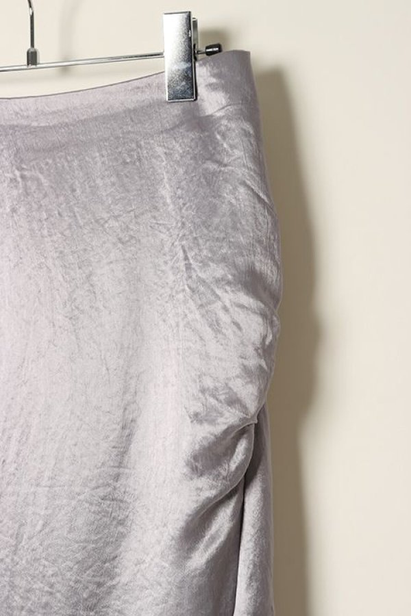 画像3: 【 40%OFF セール27,500円→16,500円】 DOUBLE STANDARD CLOTHING ダブルスタンダードクロージング Sov./サテンマーメイドスカート{-BAA} (3)