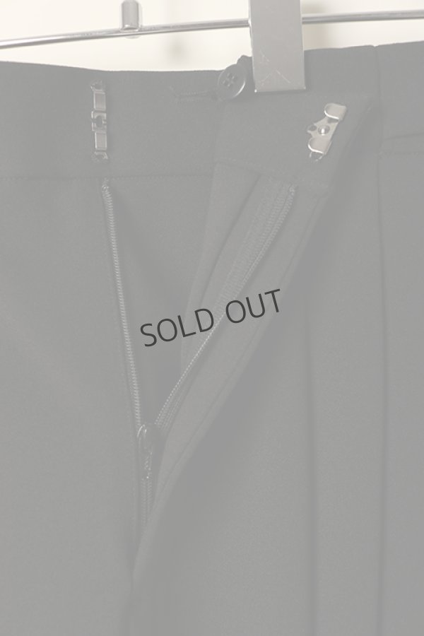 画像3: {SOLD}ダブスタ ダブルスタンダードクロージング|DOUBLE STANDARD CLOTHING ニットジョーゼットダブルスカート{-BCA} (3)