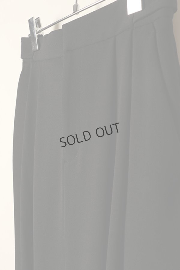 画像5: {SOLD}ダブスタ ダブルスタンダードクロージング|DOUBLE STANDARD CLOTHING ニットジョーゼットダブルスカート{-BCA} (5)