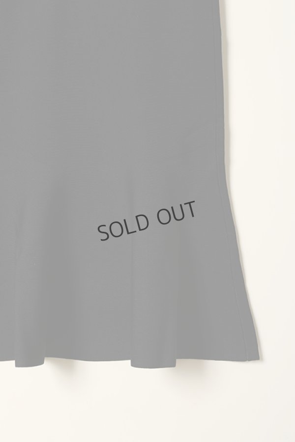 画像5: {SOLD}DOUBLE STANDARD CLOTHING ダブルスタンダードクロージング Sov. / ドライタッチニットマーメイドスカート{-BCS} (5)