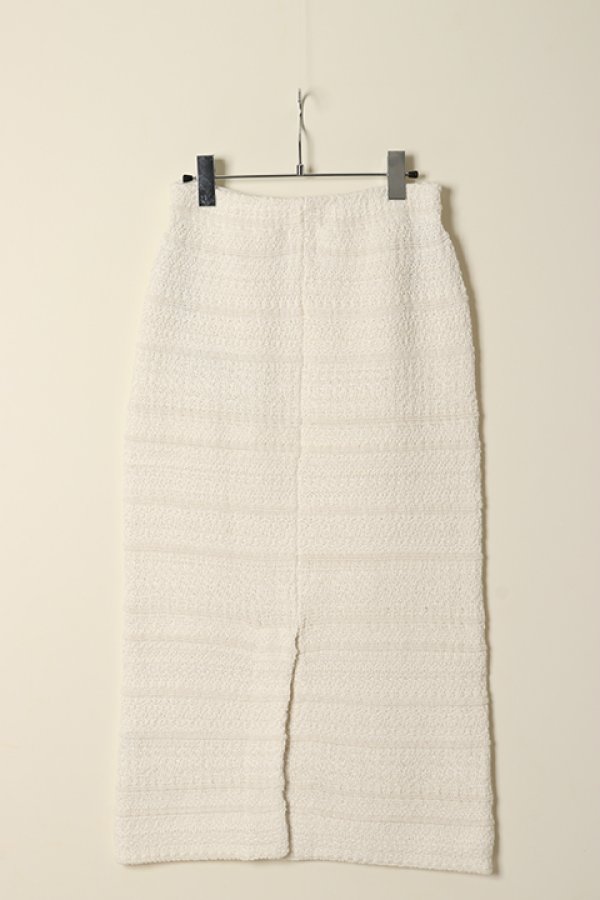 画像6: 【 40%OFF セール29,700円→17,820円】 DOUBLE STANDARD CLOTHING ダブルスタンダードクロージング Sov. / オリジナルツイードタイトスカート{-BCS} (6)