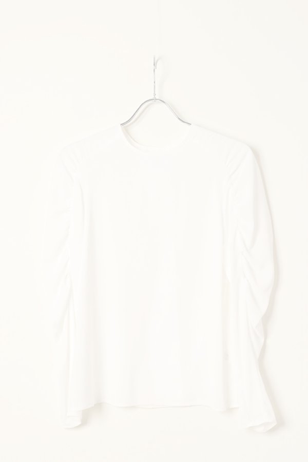 画像2: DOUBLE STANDARD CLOTHING ダブルスタンダードクロージング ソアパールツイストジョーゼット{-BCS} (2)