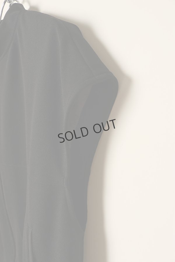 画像7: {SOLD}ダブスタ ダブルスタンダードクロージング｜DOUBLE STANDARD CLOTHING ニットジョーゼットダブルベストブルゾン{-BCA} (7)