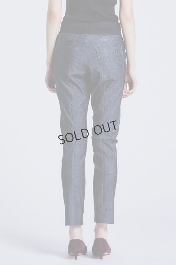 画像3: {SOLD}ダブスタ ダブルスタンダードクロージング｜DOUBLE STANDARD CLOTHING Sov. / インディゴメリルハイテンションパンツ{-BCA} (3)
