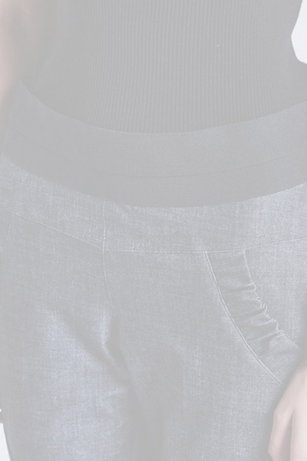 画像4:   ダブスタ ダブルスタンダードクロージング｜DOUBLE STANDARD CLOTHING Sov. / インディゴメリルハイテンションパンツ{-BCA} (4)