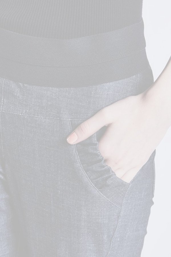 画像5:   ダブスタ ダブルスタンダードクロージング｜DOUBLE STANDARD CLOTHING Sov. / インディゴメリルハイテンションパンツ{-BCA} (5)