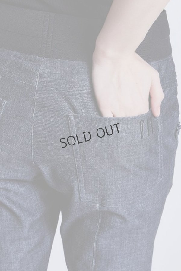 画像7: {SOLD}ダブスタ ダブルスタンダードクロージング｜DOUBLE STANDARD CLOTHING Sov. / インディゴメリルハイテンションパンツ{-BCA} (7)