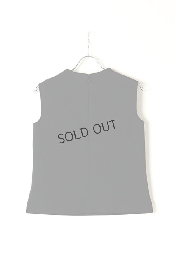 画像5: {SOLD}DOUBLE STANDARD CLOTHING ダブルスタンダードクロージング Sov. / The Row ポンチノースリーブ{0308-191-211-B-BAS} (5)