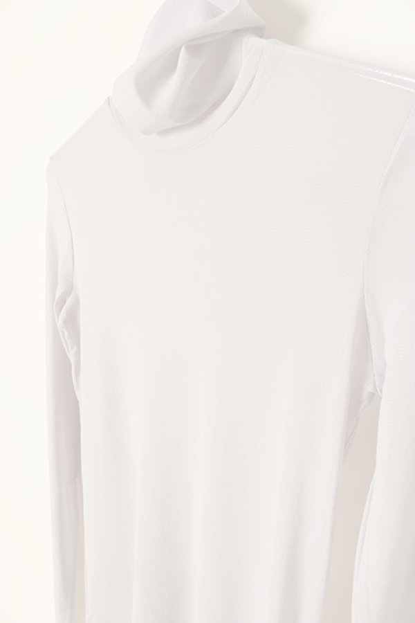 画像5:   ダブスタ ダブルスタンダードクロージング｜DOUBLE STANDARD CLOTHING Sov. / ハイネックチュールスキントップス{-BCA} (5)