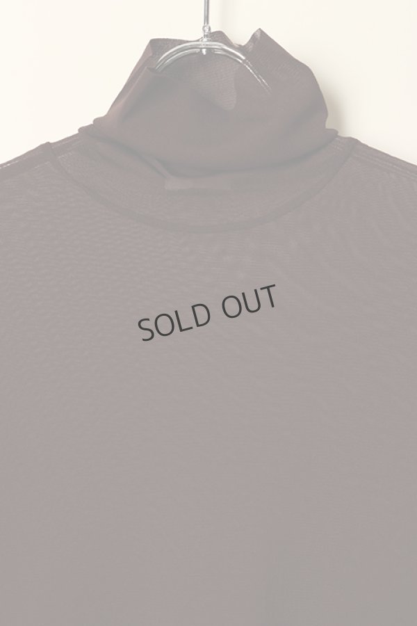 画像3: {SOLD}ダブスタ ダブルスタンダードクロージング｜DOUBLE STANDARD CLOTHING Sov. / ハイネックチュールスキントップス{-BCA} (3)