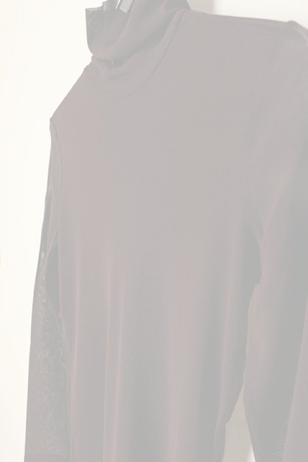 画像5:  {SOLD} ダブスタ ダブルスタンダードクロージング｜DOUBLE STANDARD CLOTHING Sov. / ハイネックチュールスキントップス{-BCA} (5)