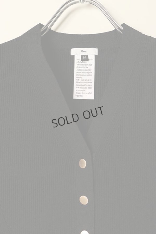 画像3: {SOLD}ダブスタ ダブルスタンダードクロージング｜DOUBLE STANDARD CLOTHING ダル糸カーディガン{-BCA} (3)