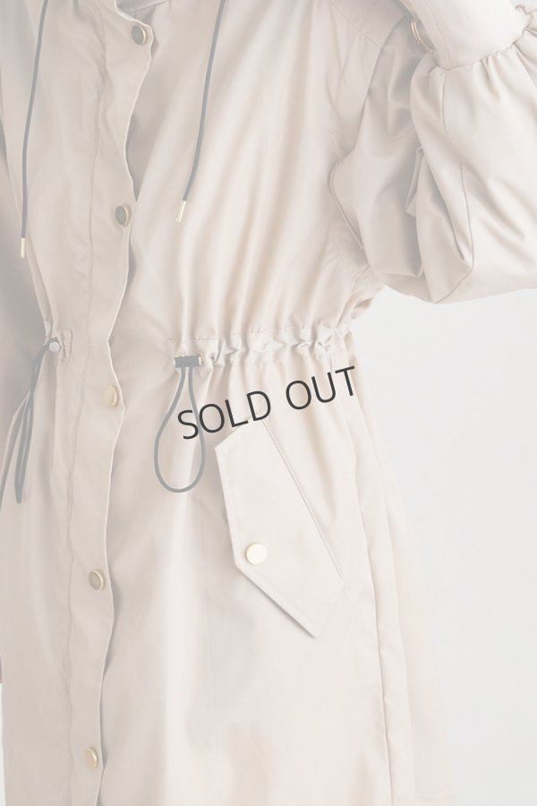 画像6: {SOLD}グレースコンチネンタル｜GRACE CONTINENTAL ダイアグラム DIAGRAM フーテッドマルチWAYコート{-BBA} (6)