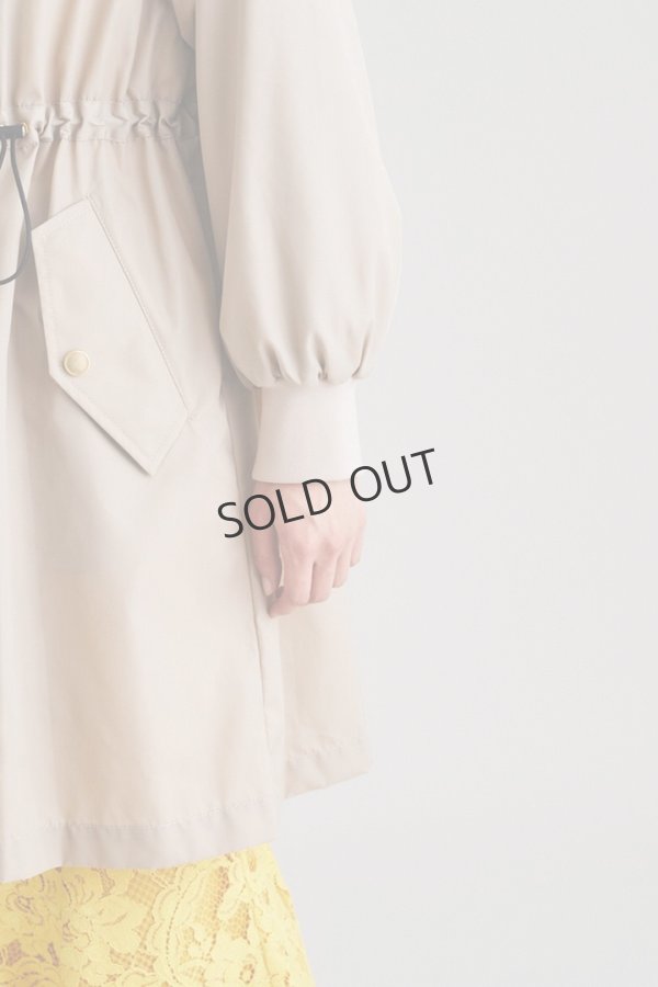 画像7: {SOLD}グレースコンチネンタル｜GRACE CONTINENTAL ダイアグラム DIAGRAM フーテッドマルチWAYコート{-BBA} (7)