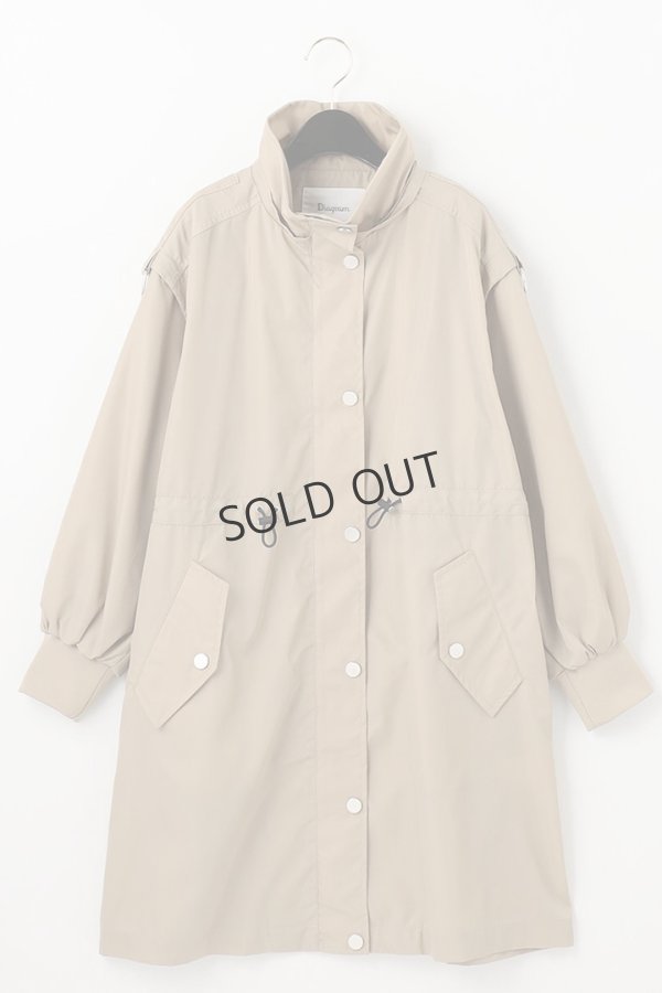 画像16: {SOLD}グレースコンチネンタル｜GRACE CONTINENTAL ダイアグラム DIAGRAM フーテッドマルチWAYコート{-BBA} (16)