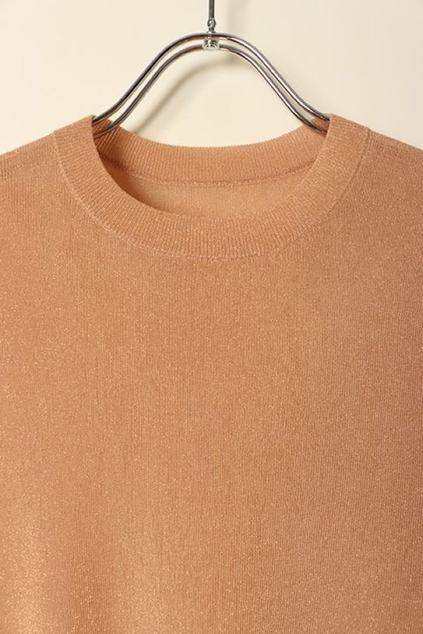 画像2: 【 40%OFF セール22,000円→13,200円】 グレースコンチネンタル|GRACE CONTINENTAL ダイアグラム DIAGRAM  ラメシアーリブニットトップ {-BCA} (2)