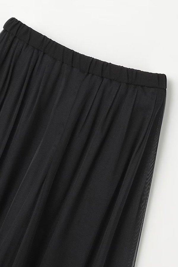 画像4: 【 40%OFF セール31,900円→19,140円】 グレースコンチネンタル|GRACE CONTINENTAL ダイアグラム DIAGRAM  チュールレイヤードパンツ{-BDA} (4)