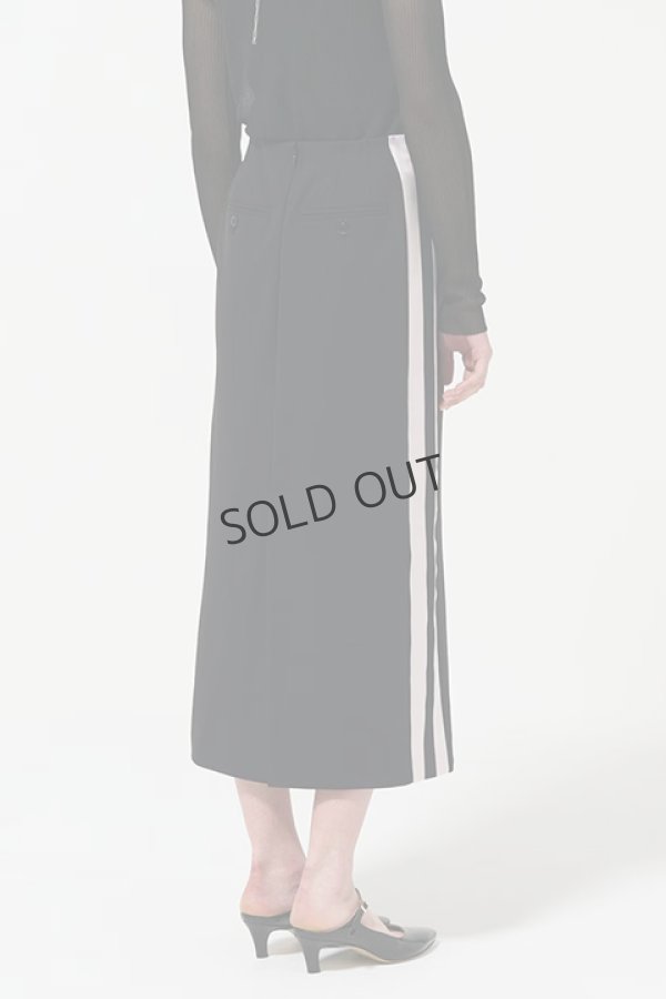 画像5: {SOLD}グレースコンチネンタル|GRACE CONTINENTAL ダイアグラム DIAGRAM  サイドラインジャージスカート{-BDA} (5)