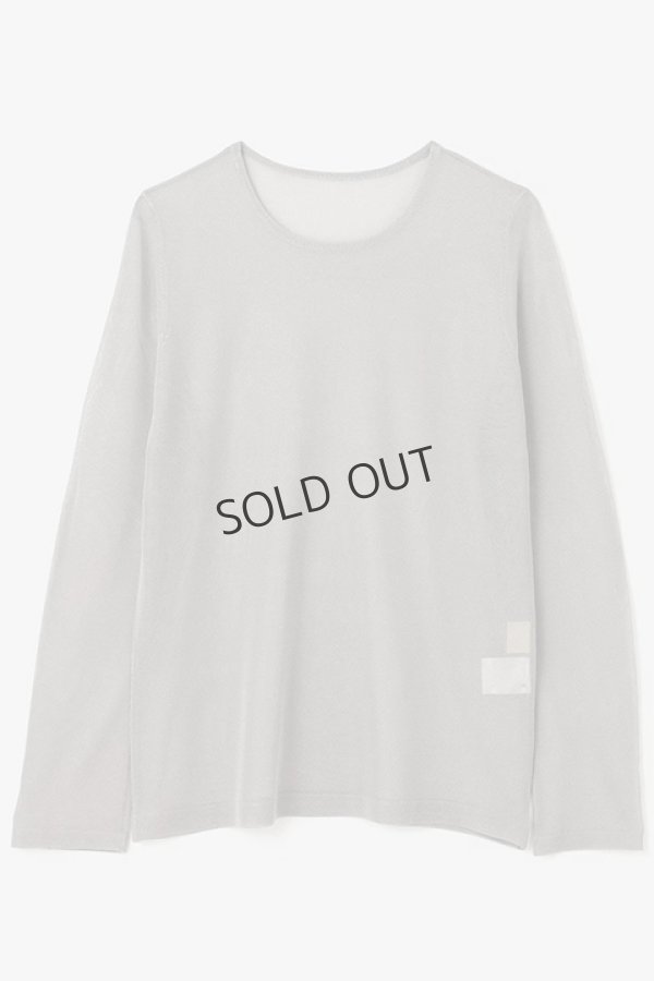 画像4: {SOLD}グレースコンチネンタル｜GRACE CONTINENTAL ダイアグラム DIAGRAM  シアークルーニットトップ {-BDA} (4)