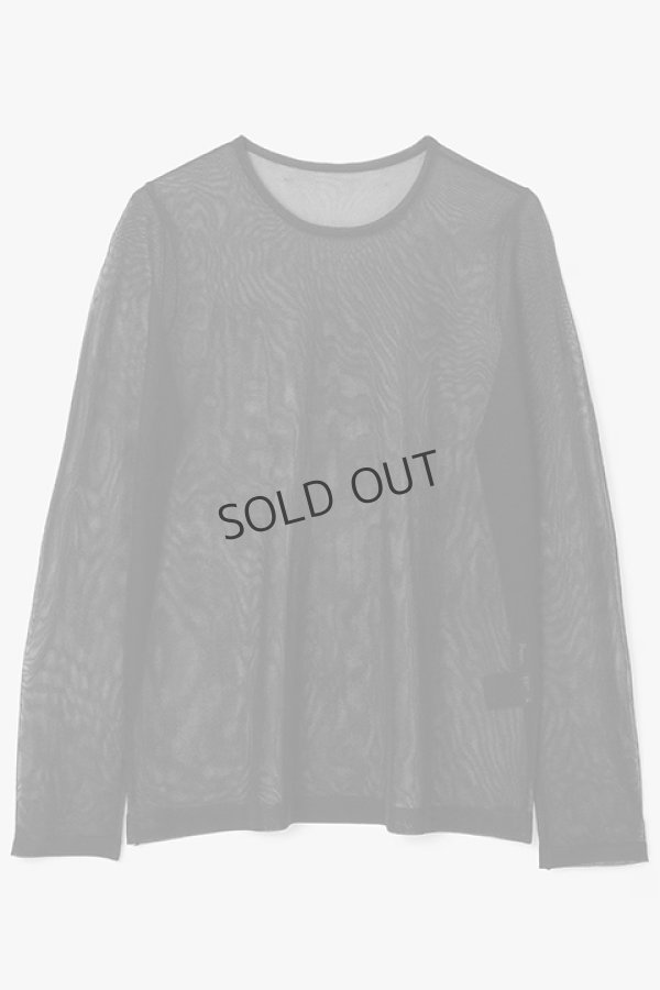 画像5: {SOLD}グレースコンチネンタル｜GRACE CONTINENTAL ダイアグラム DIAGRAM  シアークルーニットトップ {-BDA} (5)