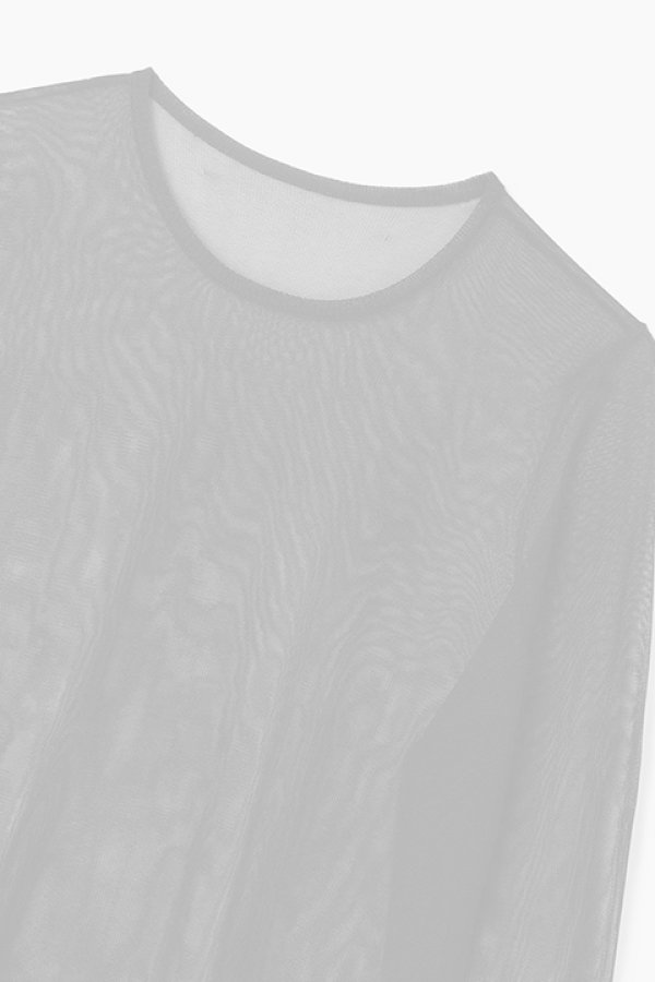 画像7:  {SOLD} グレースコンチネンタル｜GRACE CONTINENTAL ダイアグラム DIAGRAM  シアークルーニットトップ {-BDA} (7)