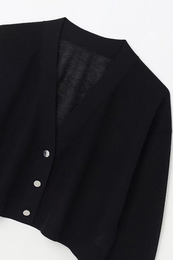 画像8: 【 40%OFF セール31,900円→19,140円】 グレースコンチネンタル|GRACE CONTINENTAL ダイアグラム DIAGRAM  シアーカノコニットカーディガン{-BDA} (8)