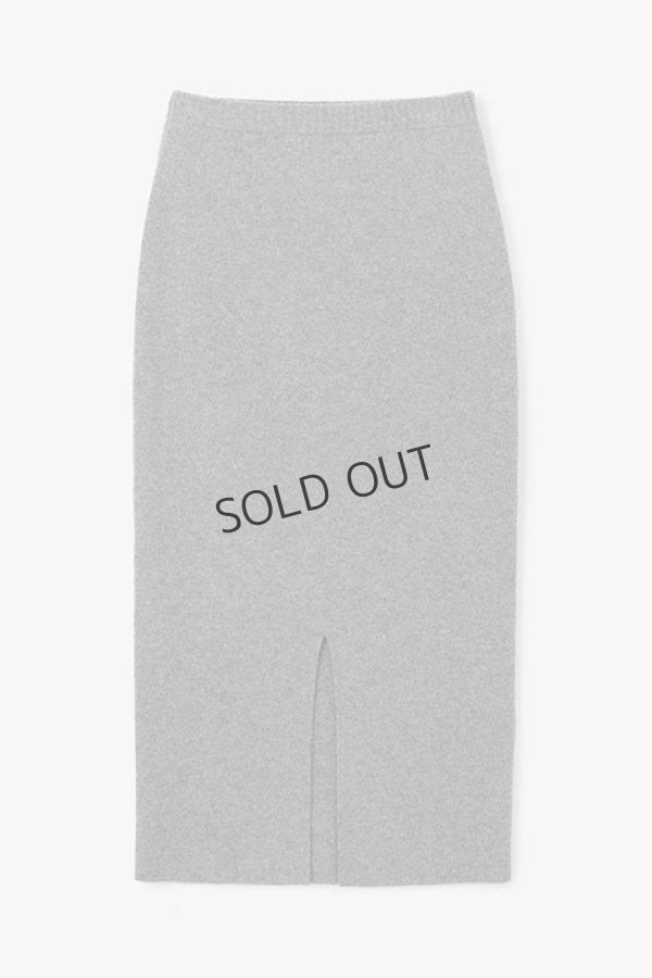 画像5: {SOLD}グレースコンチネンタル｜GRACE CONTINENTAL ダイアグラム DIAGRAM  クーマラムニットスカート{-BDA} (5)