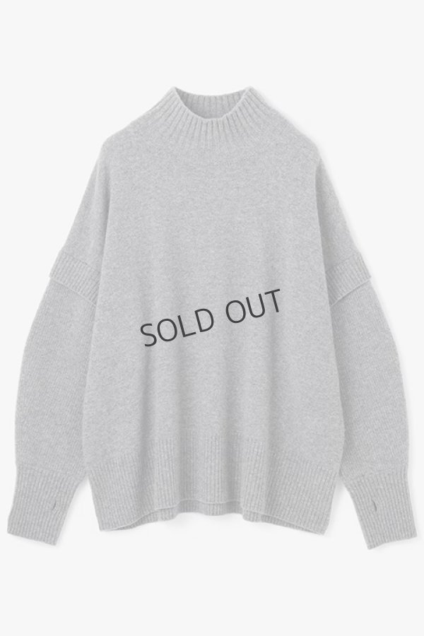 画像3: {SOLD}グレースコンチネンタル｜GRACE CONTINENTAL ダイアグラム DIAGRAM  クーマラムニットトップ{-BDA} (3)