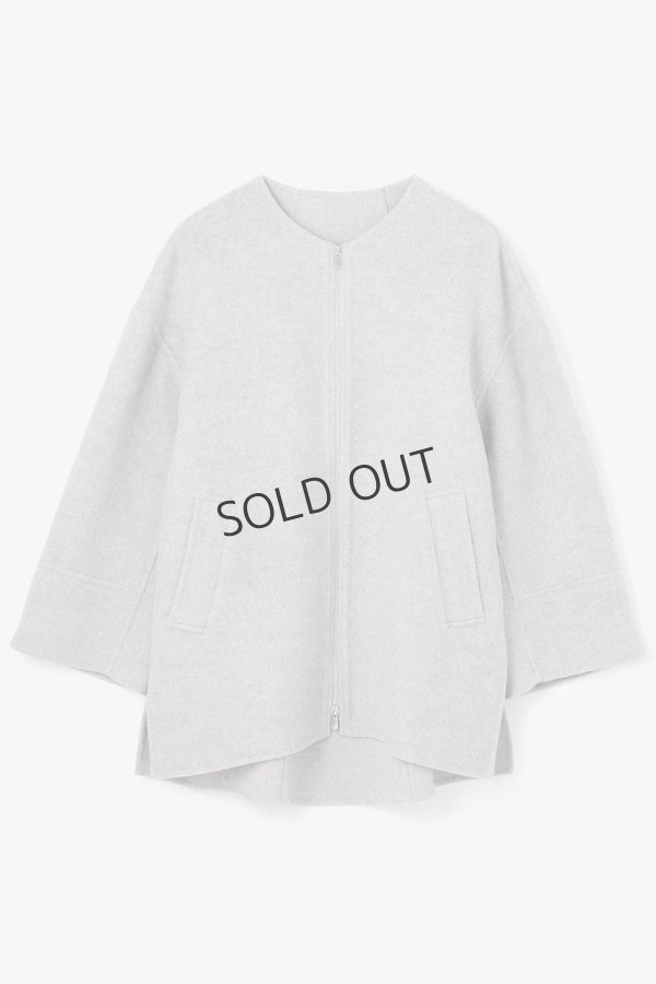 画像7: グレースコンチネンタル|GRACE CONTINENTAL ダイアグラム DIAGRAM  フードストールリバーコート{-BDA} (7)